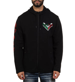 Antigo Zip Hood - American Fighter