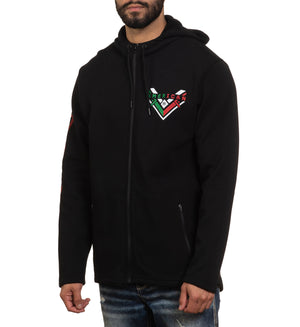 Antigo Zip Hood - American Fighter