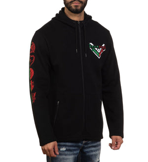 Antigo Zip Hood - American Fighter