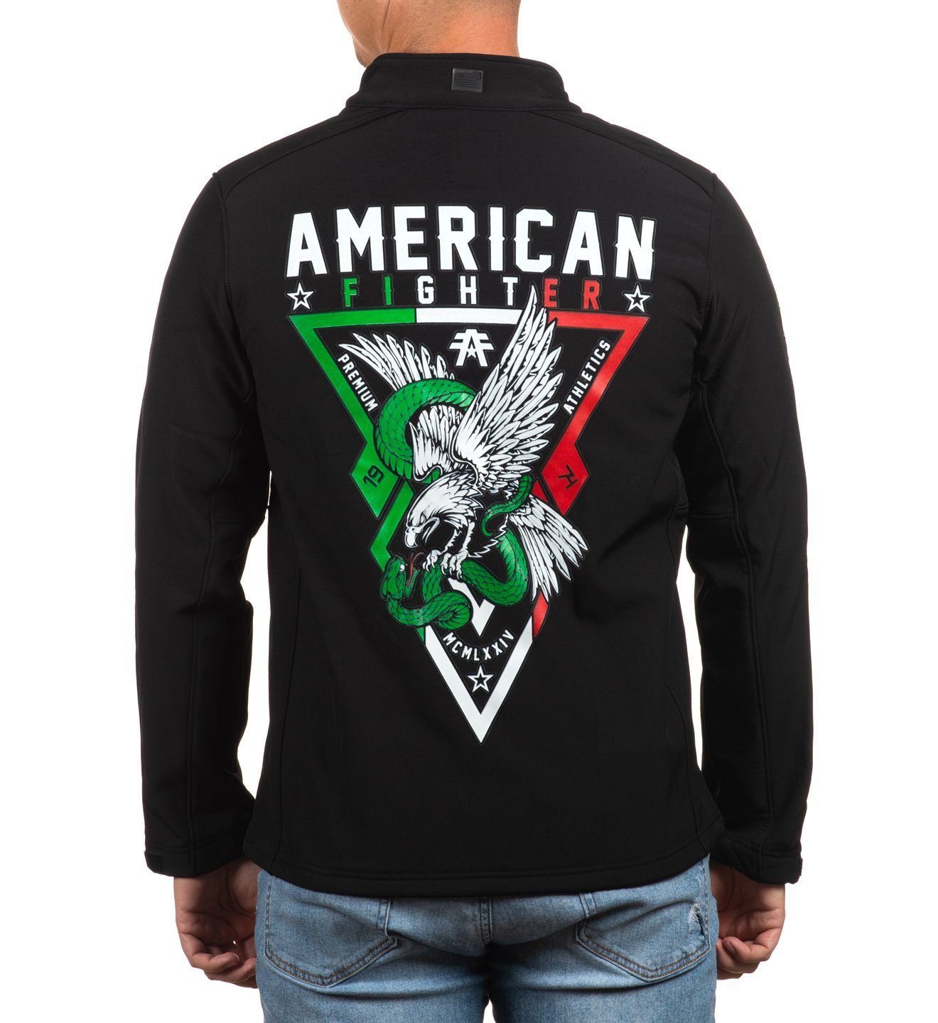 Diego Mock Zip Up - American Fighter